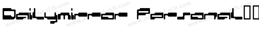Dailymirror Personal字体转换